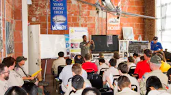 Signature Aviation Community Foundation Kenneth Morris in Classroom 5bbf743aa790d