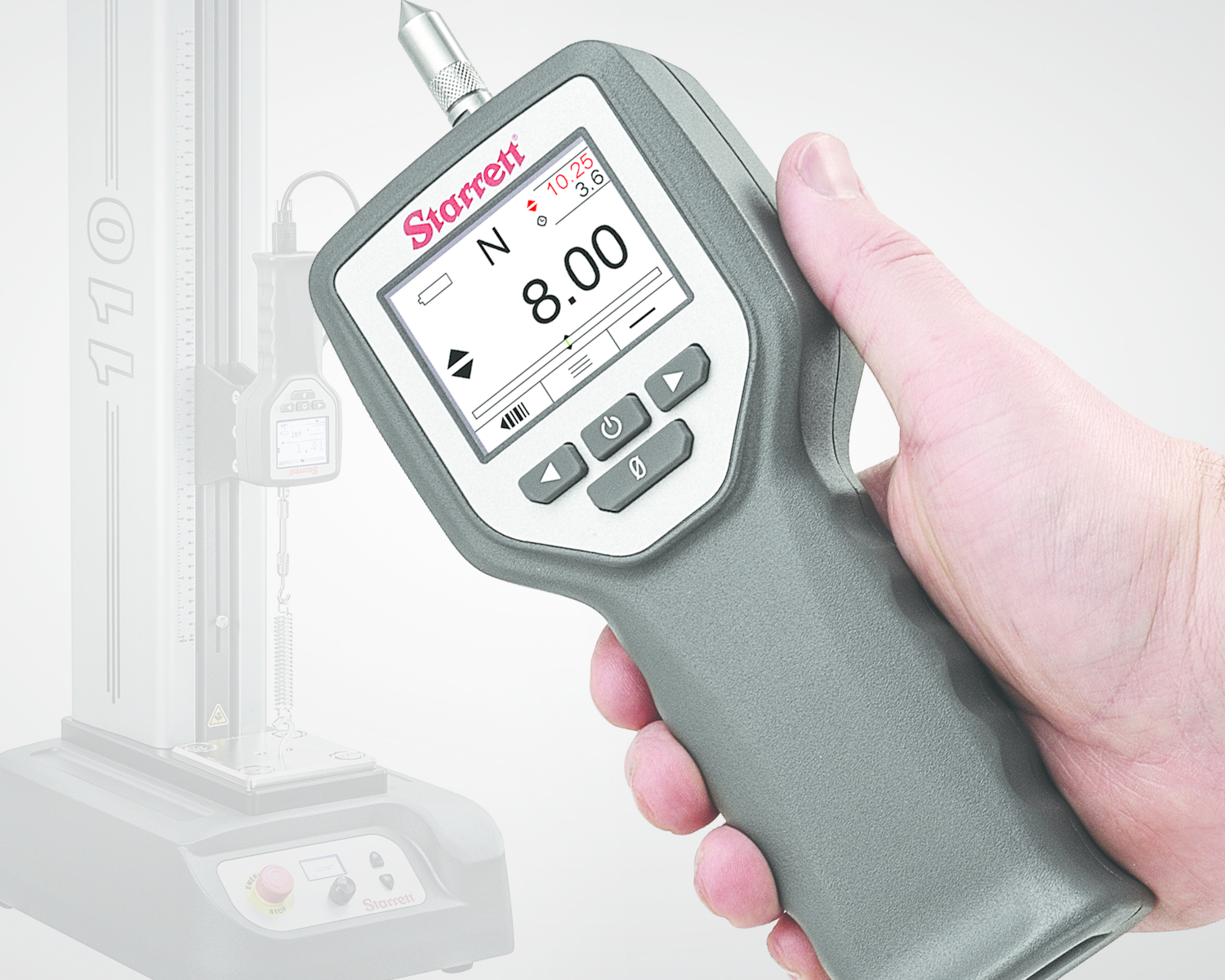 Starrett Digital Handheld Force Gage.