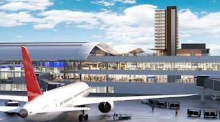 The new, 115,000-square-foot Concourse D will feature six domestic aircraft gates, dining and retail options and a Central Utility Plant.