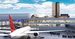 The new, 115,000-square-foot Concourse D will feature six domestic aircraft gates, dining and retail options and a Central Utility Plant. The new, 115,000-square-foot Concourse D will feature six domestic aircraft gates, dining and retail options and a Central Utility Plant.