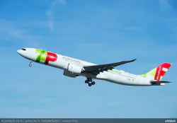 TAP Portugal A330nea on take off. TAP Portugal A330nea on take off.