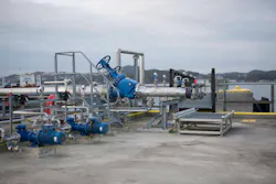 The project involved rebuilding three fuel tanks, building a new jetty, the integration of two fuel systems to optimize storage, improvements to on-site safety mechanisms and control system enhancements.
