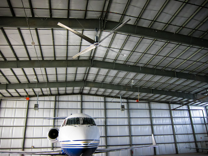 Keeping Cool In The Hangar With Hvls Fans Aviation Pros