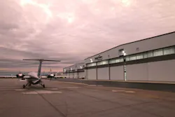West Star's new hangars at CHA. West Star's new hangars at CHA.