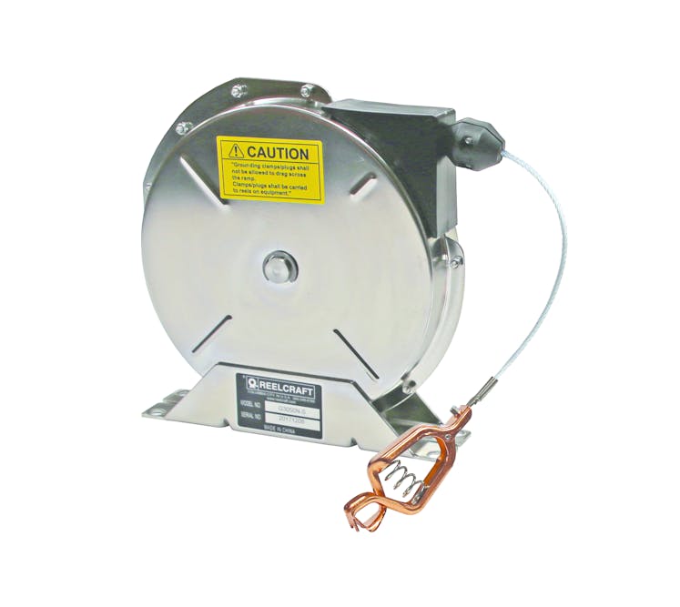 50ft. (15m) Automatic Grounding Reel