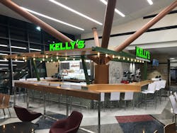 elly&rsquo;s in the airport offers convenient counter service, a grab and go, and a full-service bar.