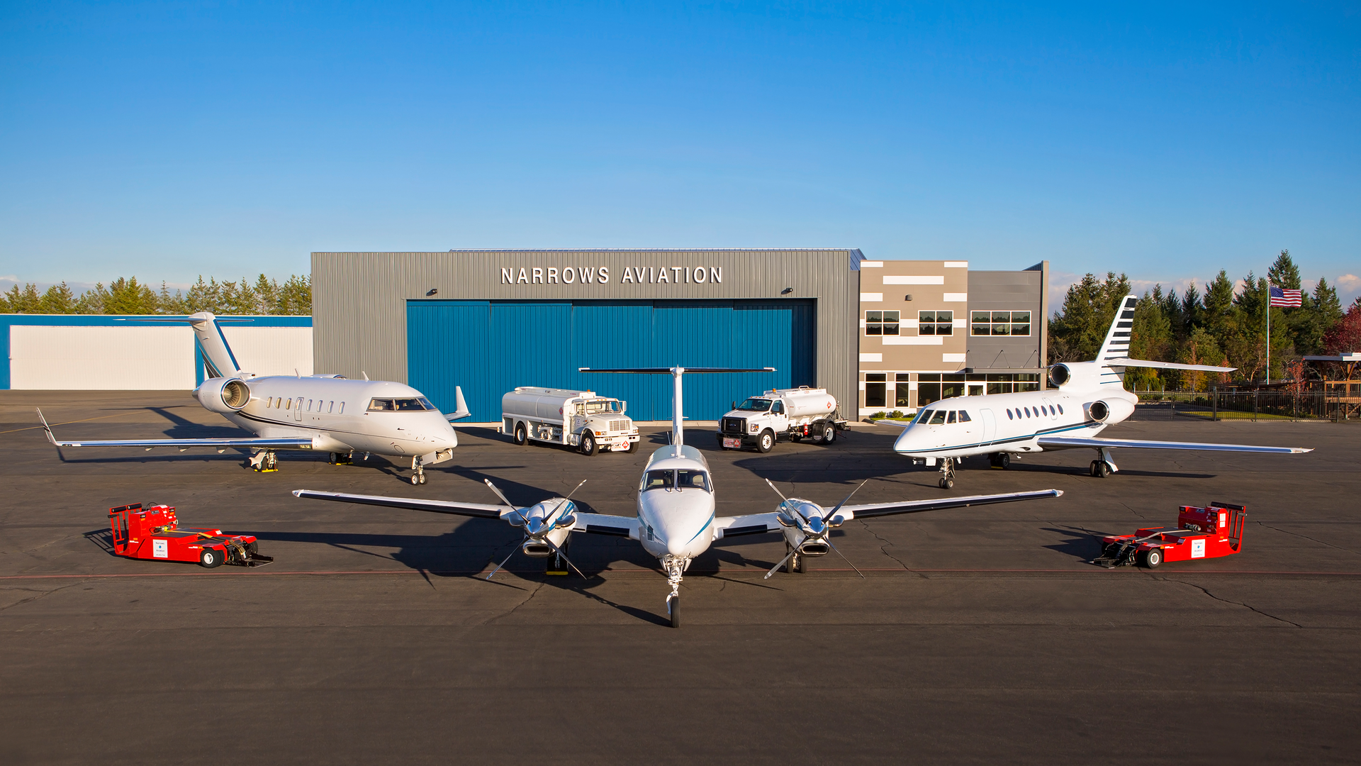 Photo 2 To Accompany Tacoma Narrows Aviation Ktiw Opens New Fbo Facility 5bebf2c498afd