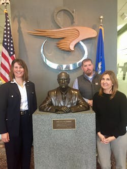 Audrey Brady, Commercial Systems and Services (CSS) Vice President for Sikorsky, presented Donna Collins, PALS President, with the donation from the company’s annual employee silent auction. Audrey Brady, Commercial Systems and Services (CSS) Vice President for Sikorsky, presented Donna Collins, PALS President, with the donation from the company’s annual employee silent auction.