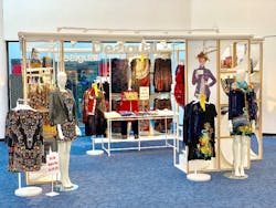 Master ConcessionAir's Desigual cube offers excellent flexibility. Guests can quickly see and pick our the latest fashions. Master ConcessionAir's Desigual cube offers excellent flexibility. Guests can quickly see and pick our the latest fashions.