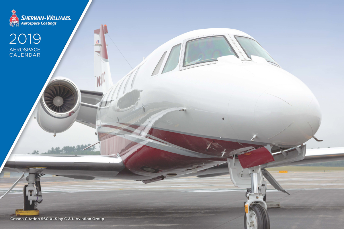 Sherwin Williams Introduces Aerospace Coatings Calendar 2019