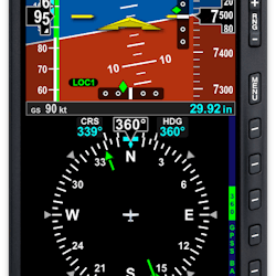 E5 Screen Grab with Glideslope and LOC 2 5c1142bc9a25c