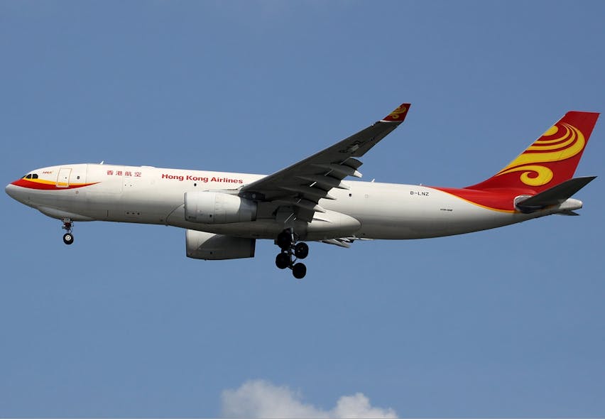 Hong Kong Airlines Cargo Airbus A330 243F Spijkers 5c1babd19989b