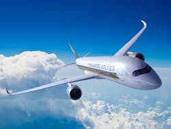 The Airbus A350-900 ULR can fly up to 20 hours nonstop. On Oct. 11, 2018 Singapore AIrlines launched its nonstop flight from Changi International Airport, Singapore to Newark Liberty International Airport, New York.