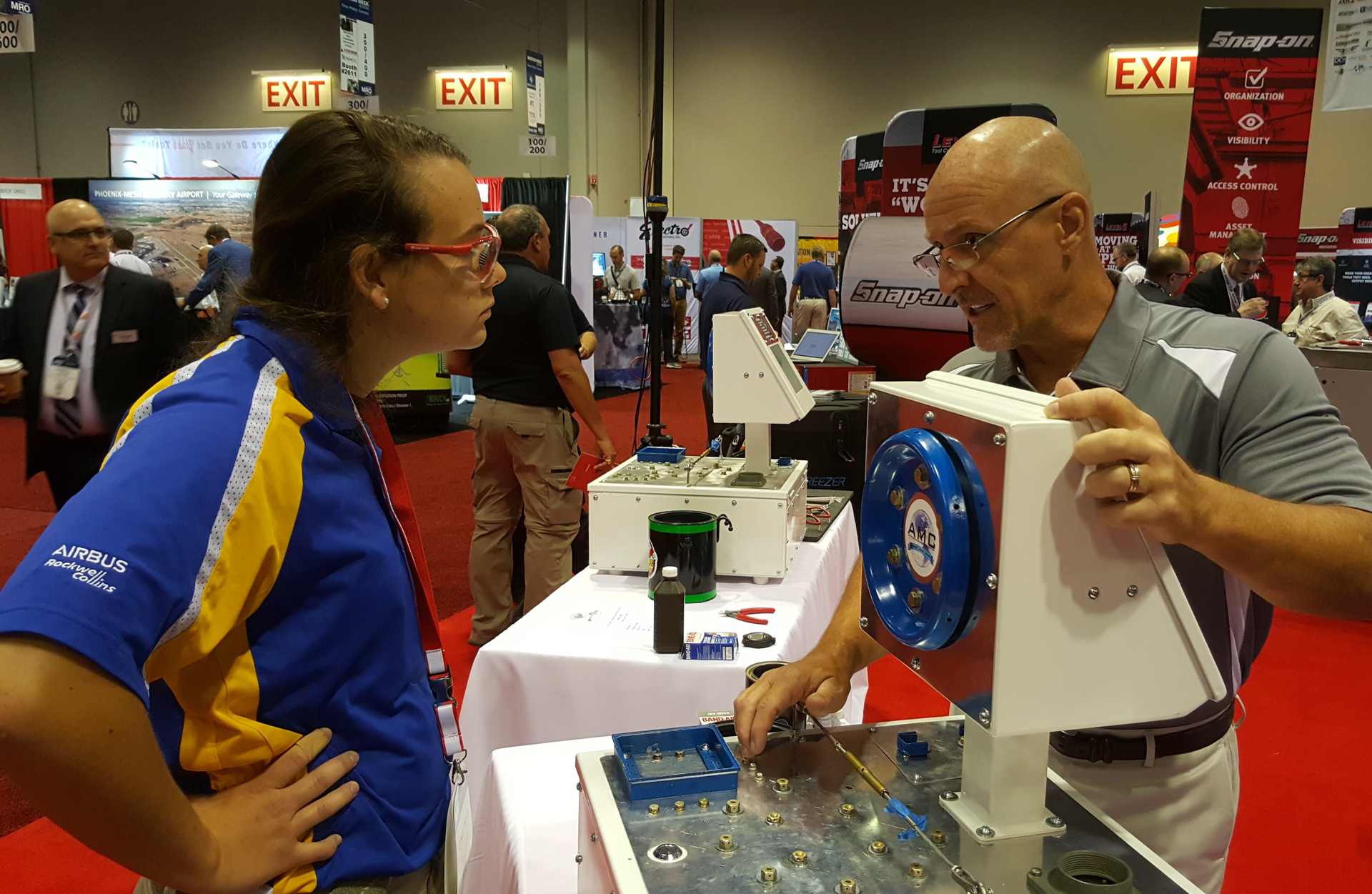 This year more than 20 schools are expected to participate in the Aerospace Maintenance Competition where students can learn from experienced technicians.