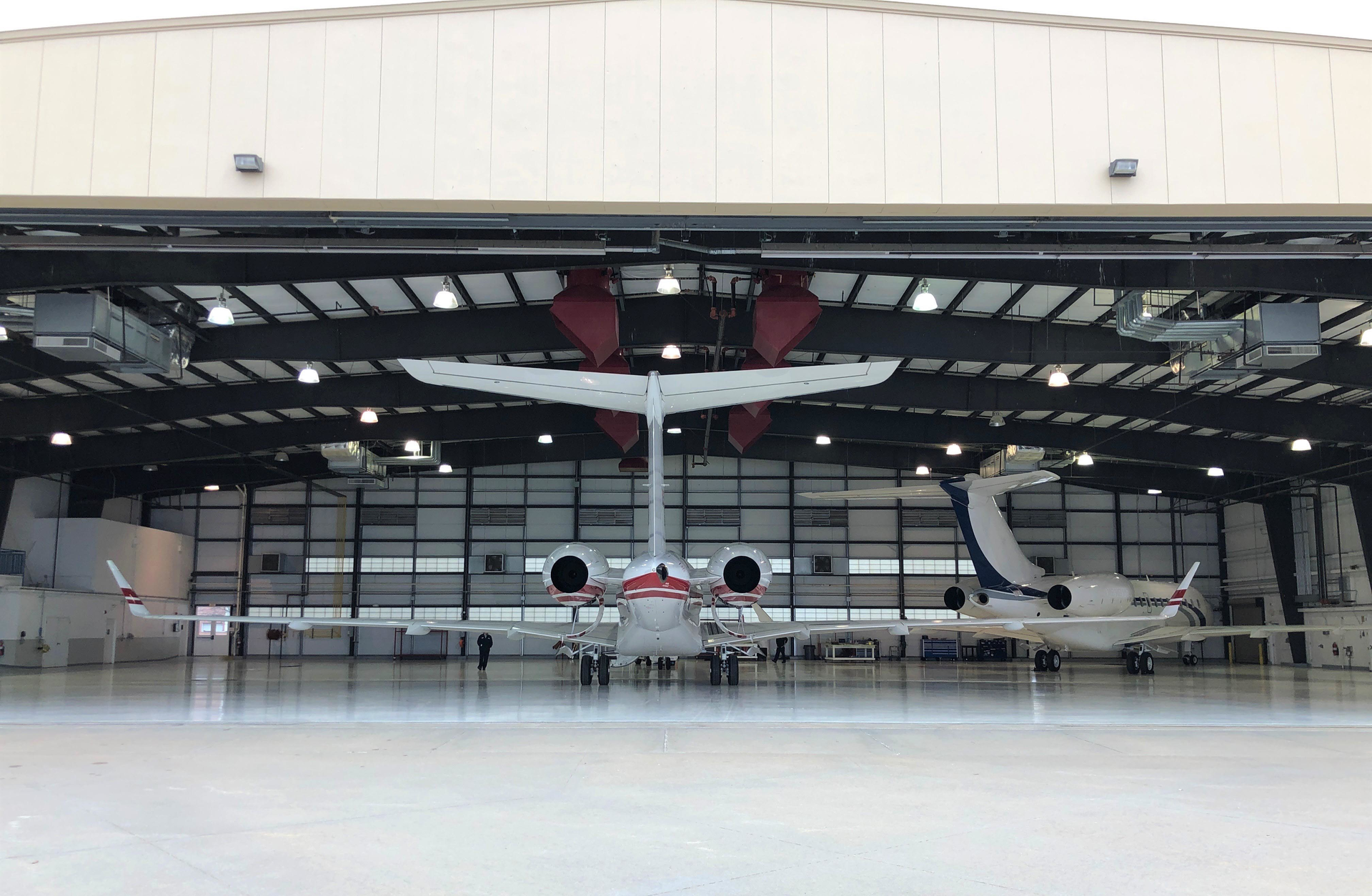 Flying Colours Corp St Louis fifth hangar.