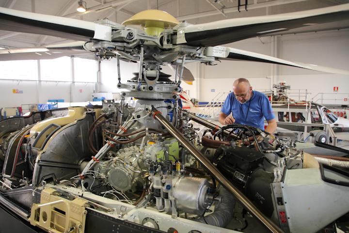 electric helicopter engine