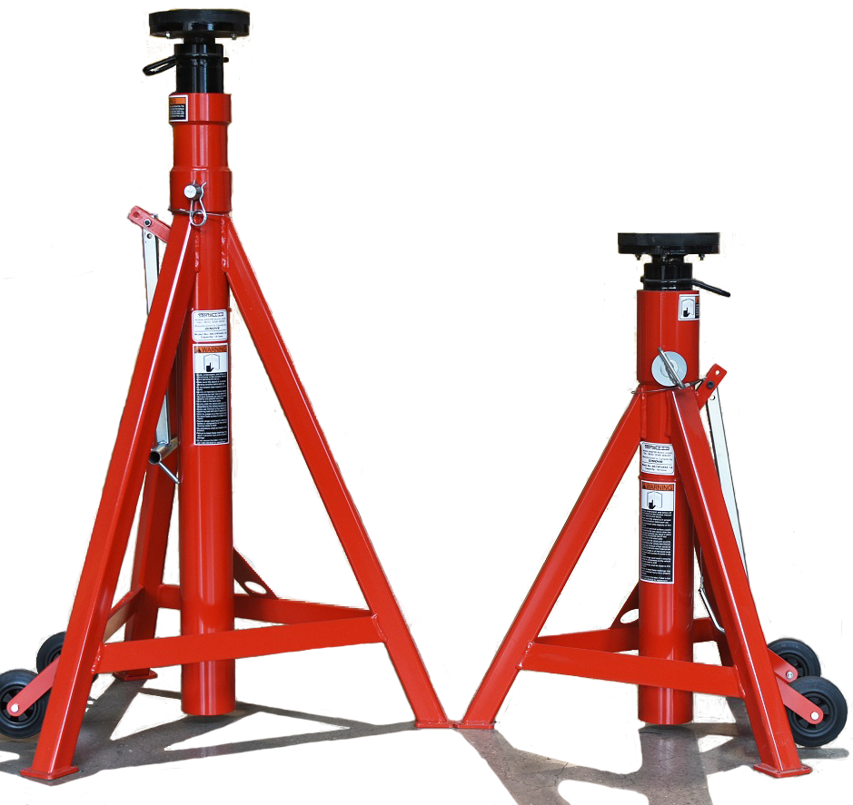 18 Ton Axle Stand Tall And Short No Background