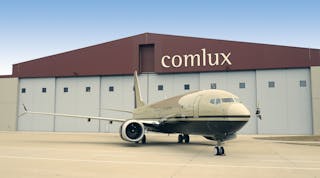 2019 02 The First Ever Bbj Max 8 Arrives At Comlux For A Cabin Completion