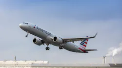 A321neo American Airlines Take Off