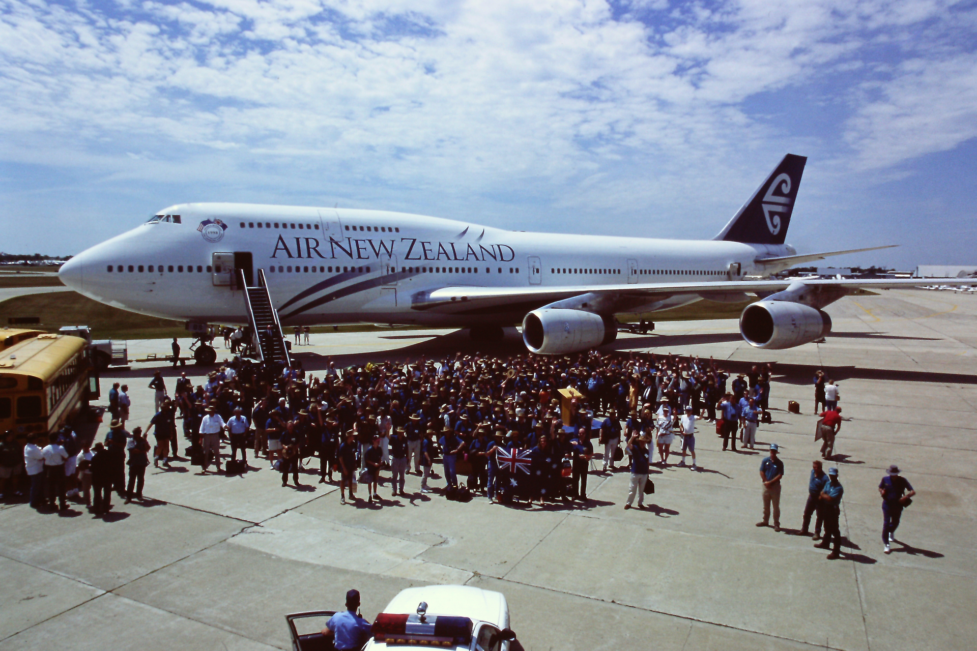 Air New Zealand wlecome 1998