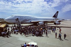 Air New Zealand wlecome 1998 Air New Zealand wlecome 1998