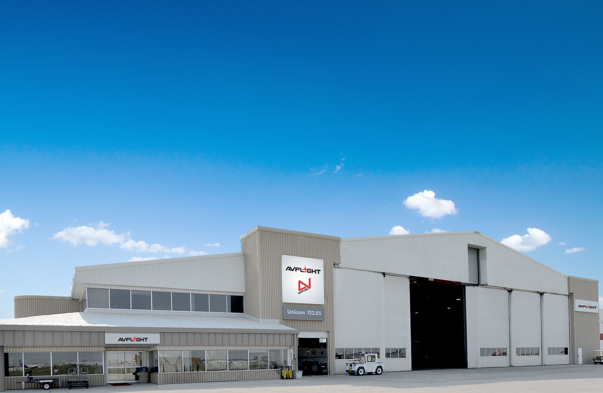 Artist Rendering Of Rebranded Fbo To Accompany Avflight Expands Into Canada At Winnipeg International