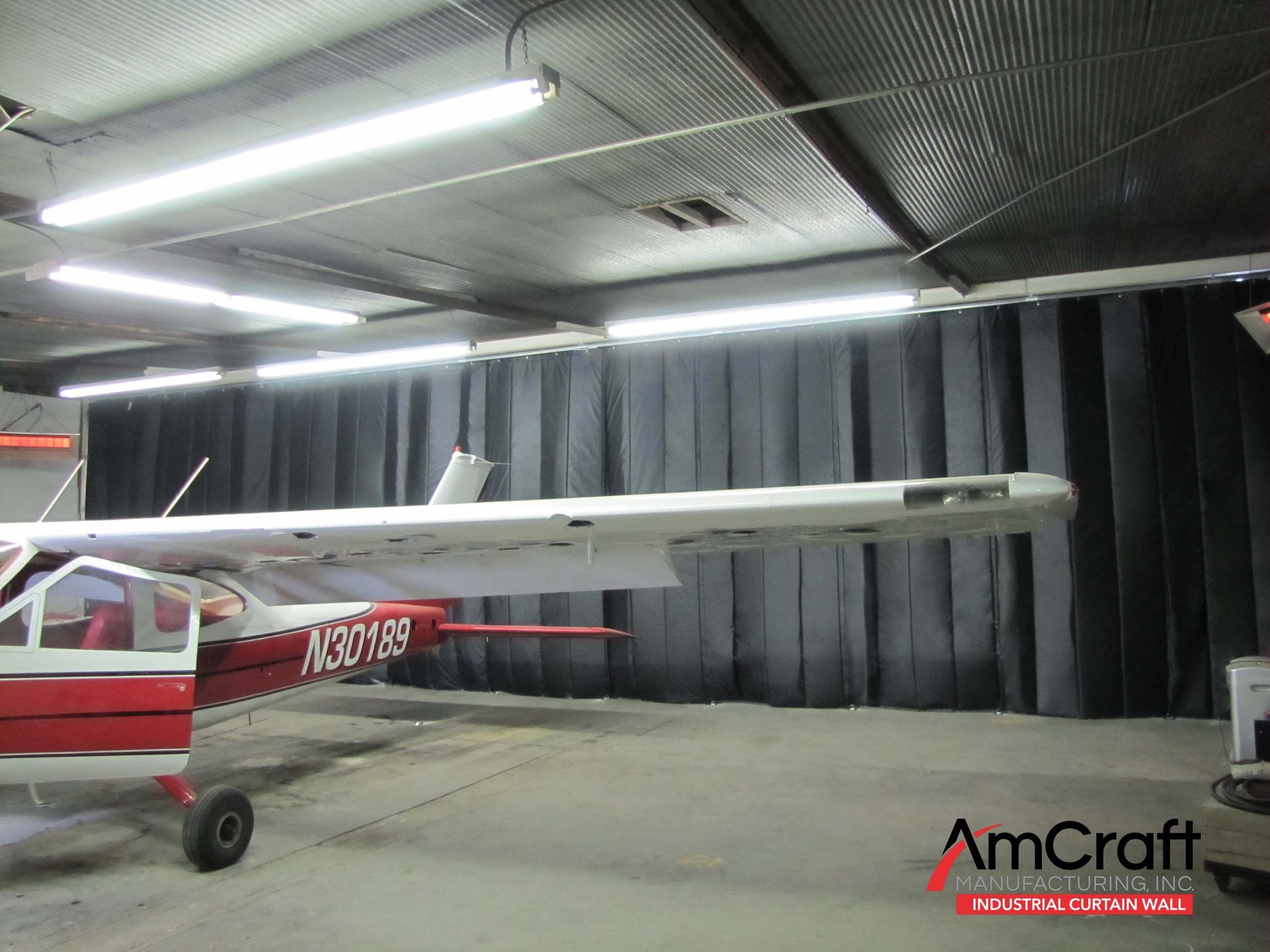 Industrial Curtain Wall Aircraft Hangar Am Craft