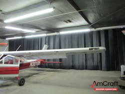 Industrial Curtain Wall Aircraft Hangar Am Craft
