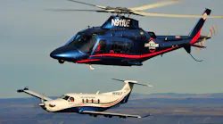 Life Flight Network will station a AW109 helicopter and Pilatus PC-12 fixed-wing aircraft, like the ones pictured here, at its Port Angeles, Washington base.