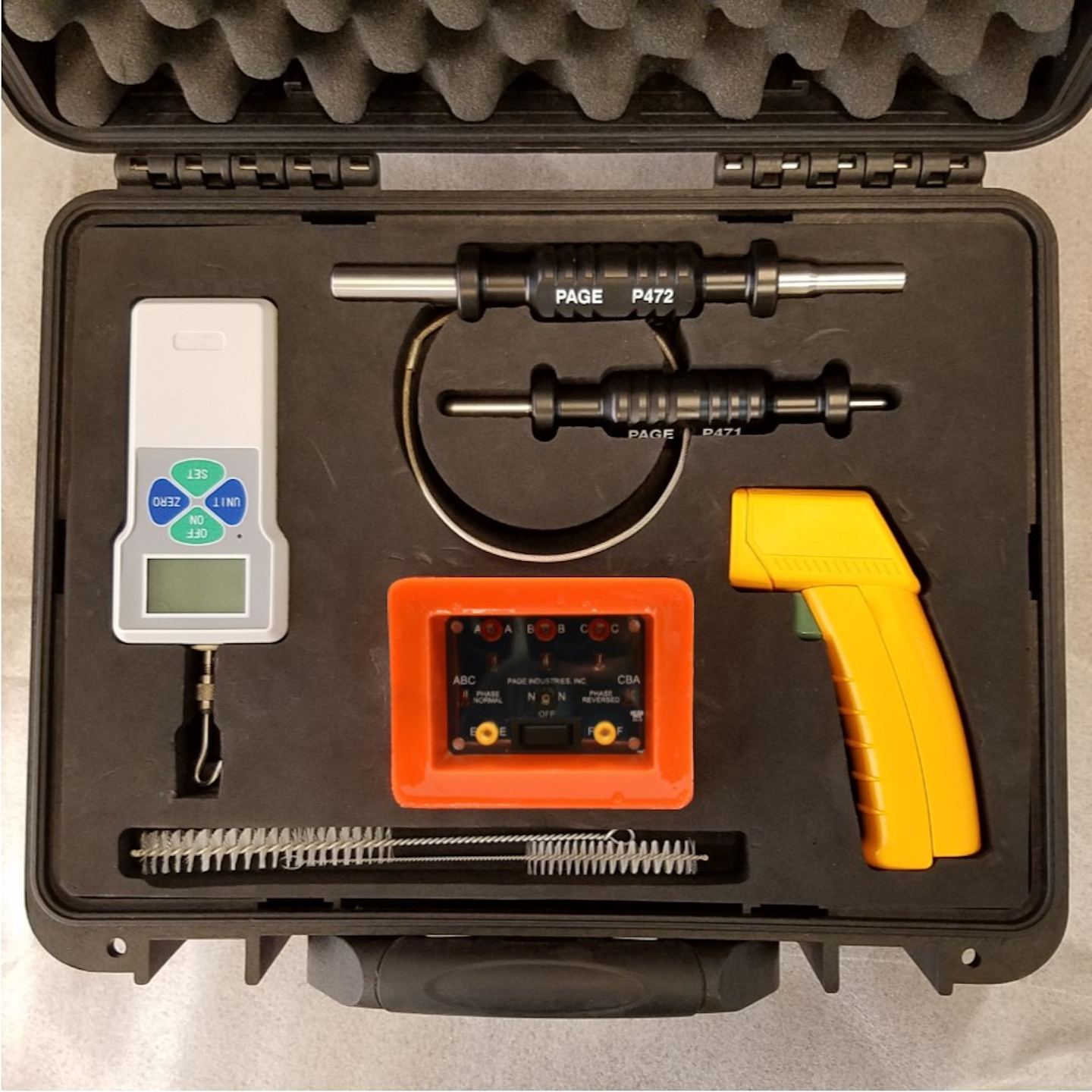 P400K 400HZ Power Cable Test Kit From Page GSE Aviation Pros