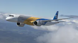 Pratt & Whitney and Embraer celebrate delivery of the GTF™ PW1900G production engines for the E195-E2 aircraft at Embraer's E2 final assembly line in São José dos Campos, São Paulo, Brazil.