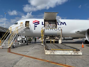 LATAM Cargo projects 13 thousand tons of flowers from Ecuador