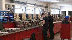 Satair's new battery shop near London Heathrow Airport.