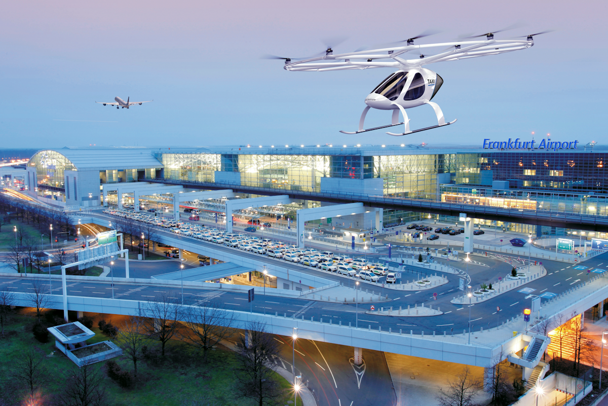 Mobility of the Future: Fraport and Volocopter are Developing Airport Infrastructure and Passenger Processes for Air Taxi Services | Aviation Pros