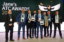Left to right: Ben Vogel – Janes IHS Markit, Mike Riegler – Qantas, Maciej Migacz – Smart4Aviation, Francesco Saraceni and Catalin Roman – Frequentis, Shane Harney – smart4Aviation, Geoff Bell – Qantas, Dirk Whitake – Frequentis. Photograhy: Patrick Allen – HIS Markit Left to right: Ben Vogel – Janes IHS Markit, Mike Riegler – Qantas, Maciej Migacz – Smart4Aviation, Francesco Saraceni and Catalin Roman – Frequentis, Shane Harney – smart4Aviation, Geoff Bell – Qantas, Dirk Whitake – Frequentis. Photograhy: Patrick Allen – HIS Markit