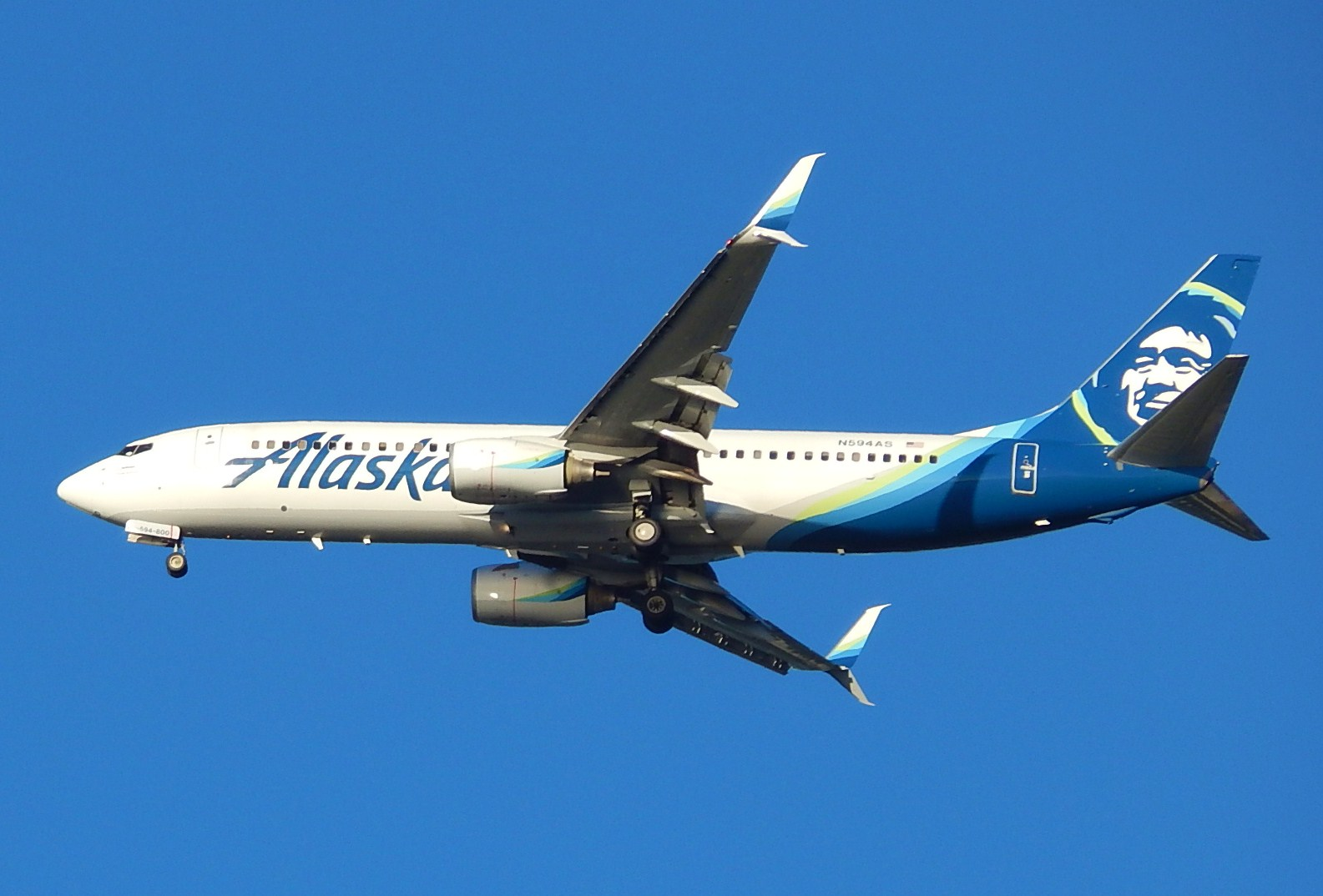 2008 Boeing 737 890 Alaska Airlines 5c813a180e8bb