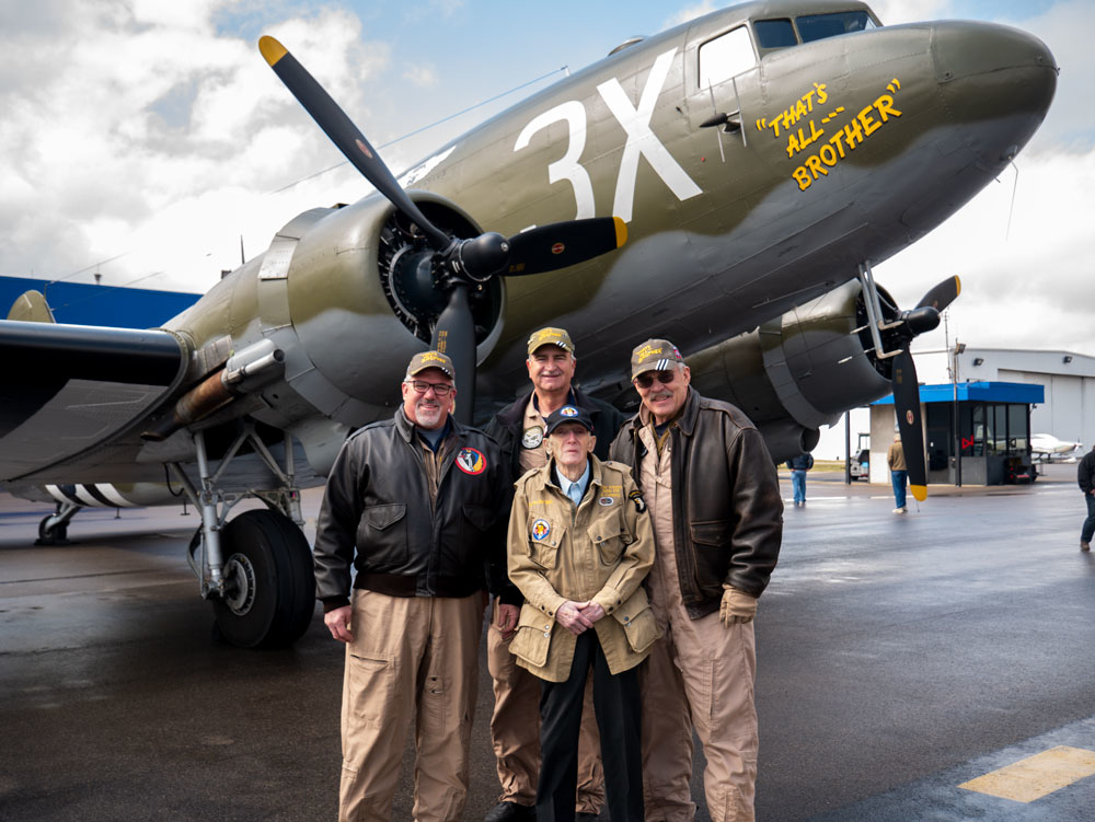 Dan Fordice, Ray Claussen, Jim Peewee Martin and Doug Rozendaal