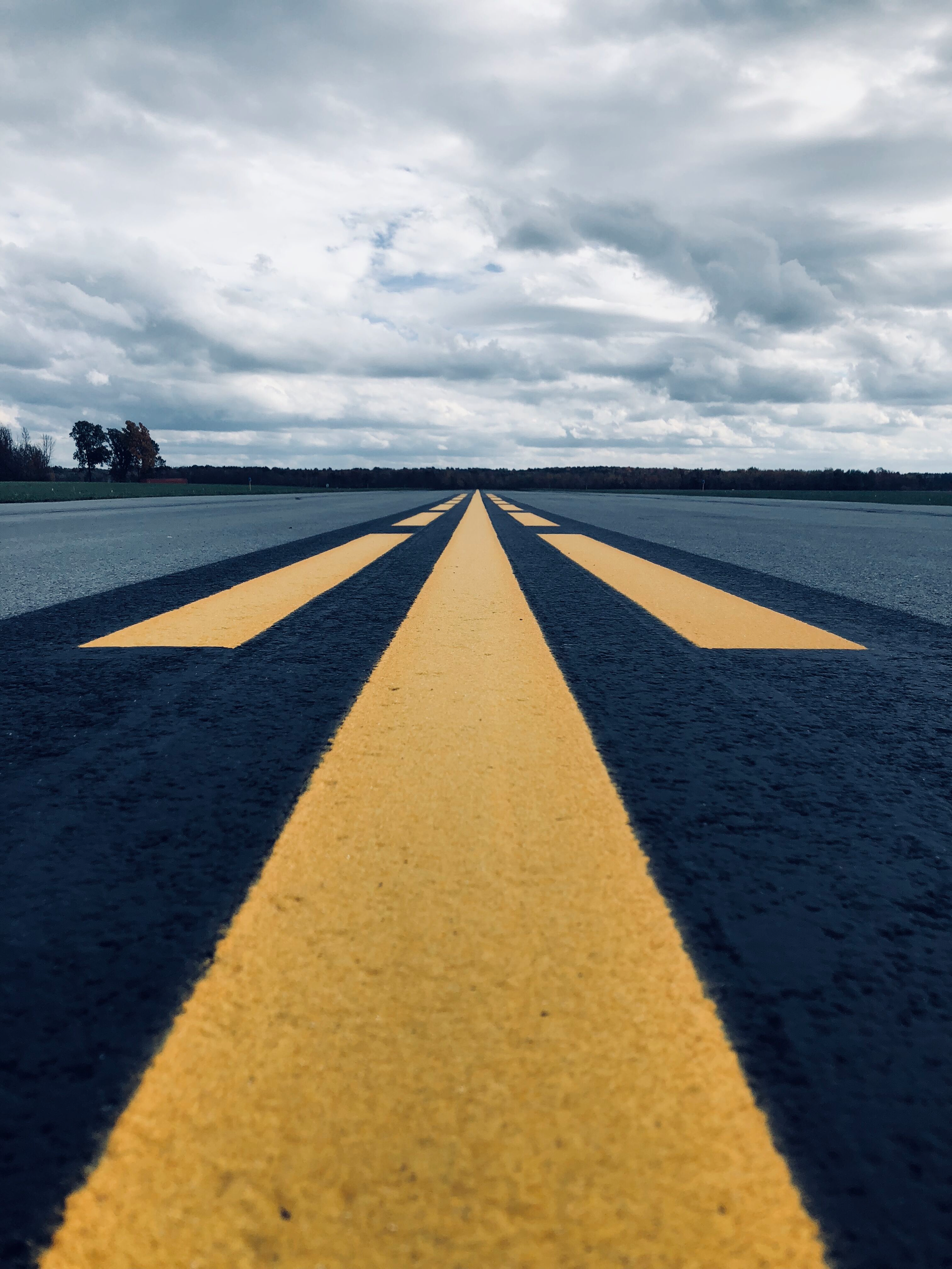 Snow removal can damage runway markings and dull reflectivity.