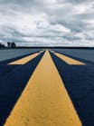 Snow removal can damage runway markings and dull reflectivity.