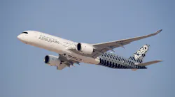 A350 900 In Flight