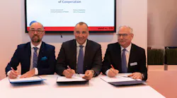 Left to right: Janusz Janiszewski, Norbert Haslacher, Hannu Juurakko