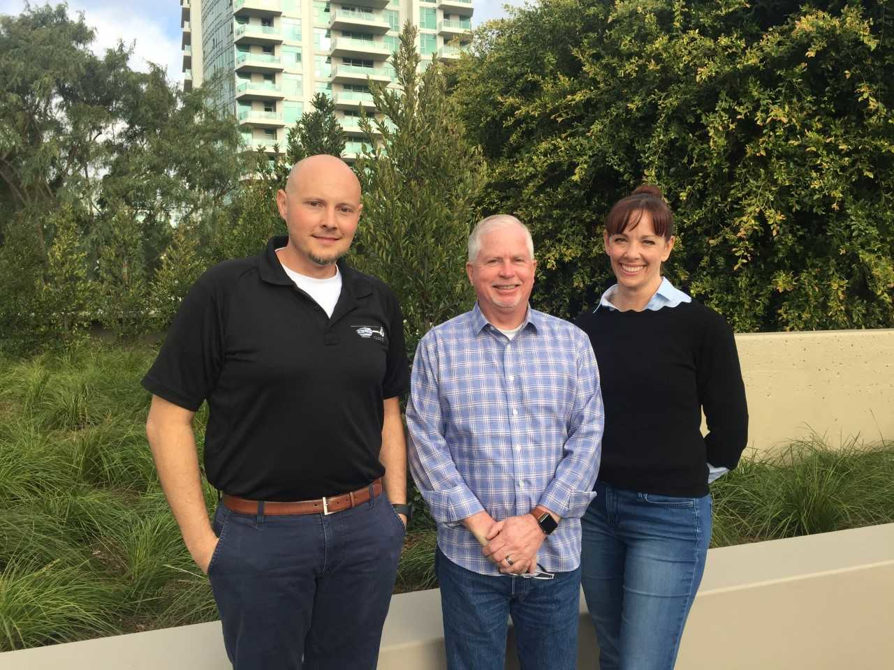 Left to right, AVIAA grows its Customer Success Team with Matthew Suedkamp, Don Hitch and Lori Jones.