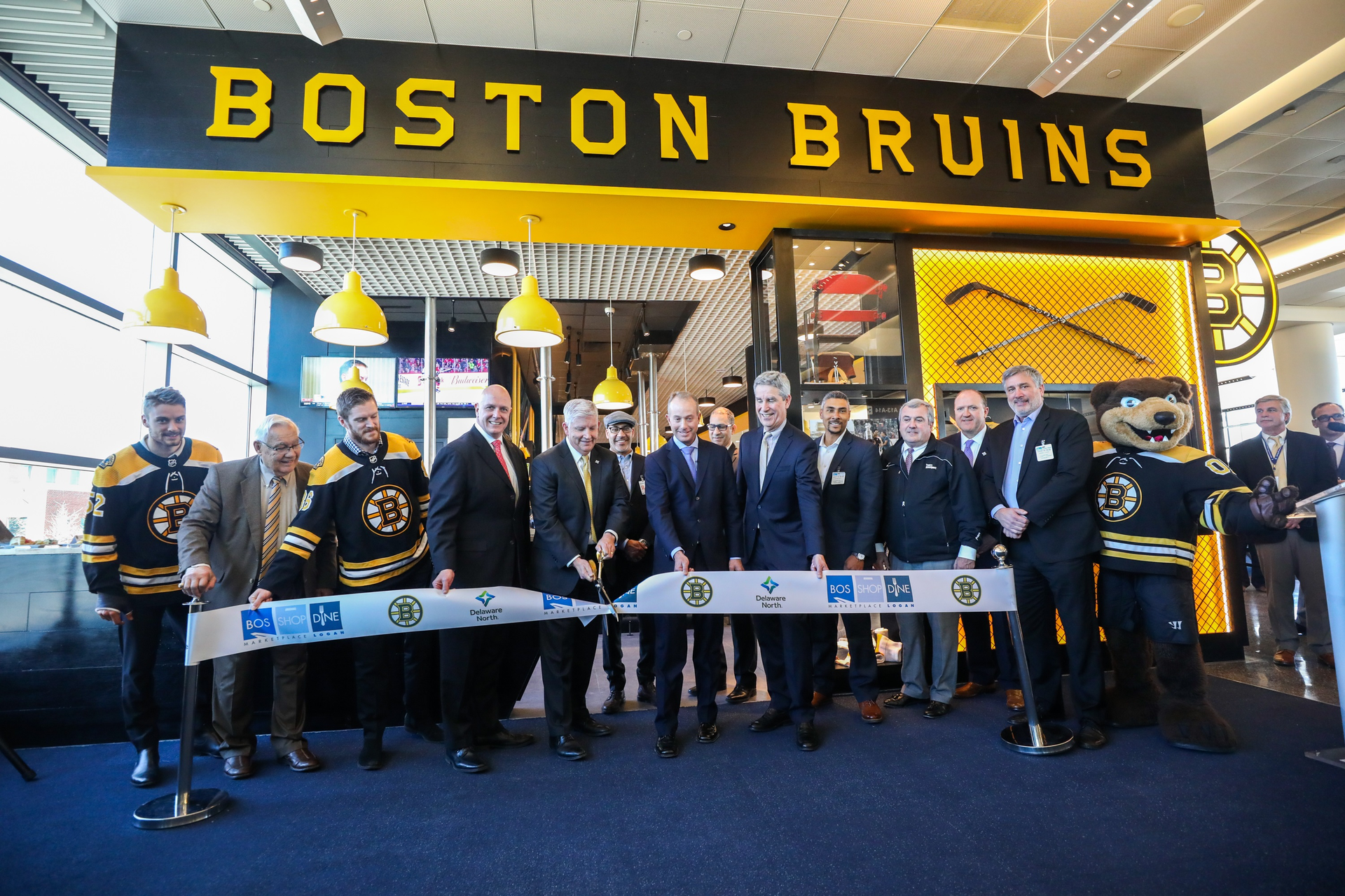 Bruins Bar Ribbon Cutting
