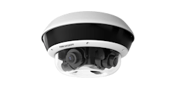 PanoVu Flexible Outdoor Network Camera, features 1/2.7” progressive scan CMOS sensors and four lenses. PanoVu Flexible Outdoor Network Camera, features 1/2.7” progressive scan CMOS sensors and four lenses.