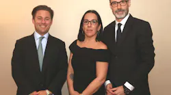 The Aero Asset team: L to R: William Sturm, Valerie Pereira and Emmanuel Dupuy.