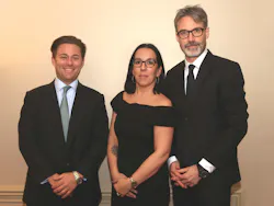 The Aero Asset team: L to R: William Sturm, Valerie Pereira and Emmanuel Dupuy.