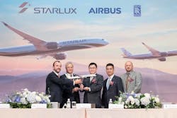 Starlux Orders 17 A350 Xwb For Long Haul Network Signature