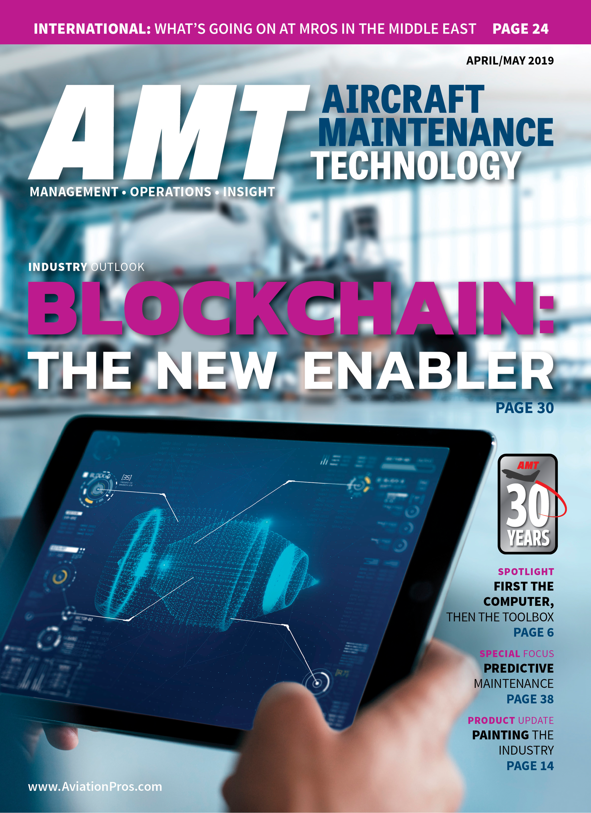 April/May 2019 cover image