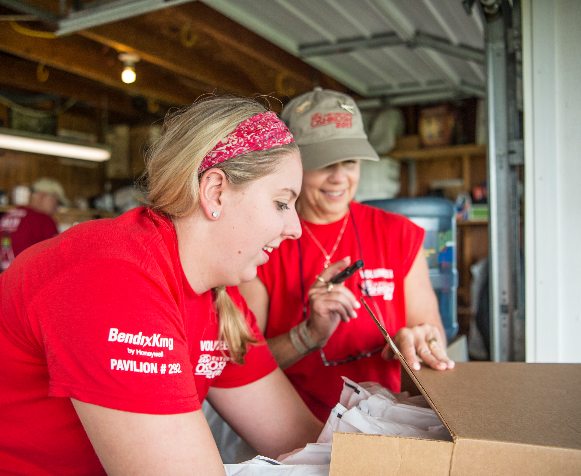 Collegiate volunteers