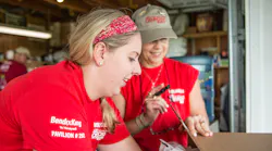 Collegiate volunteers